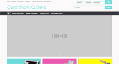 Desktop Screenshot of cardsharkcutters.com