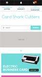 Mobile Screenshot of cardsharkcutters.com